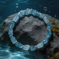 Raw Serenity Natural Aquamarine Bracelet