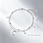 Bracelet Lune et Étoile Pacte d'Amour