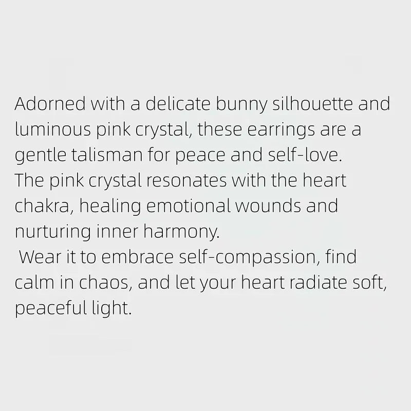 Solacebun Natural Crystal Earrings