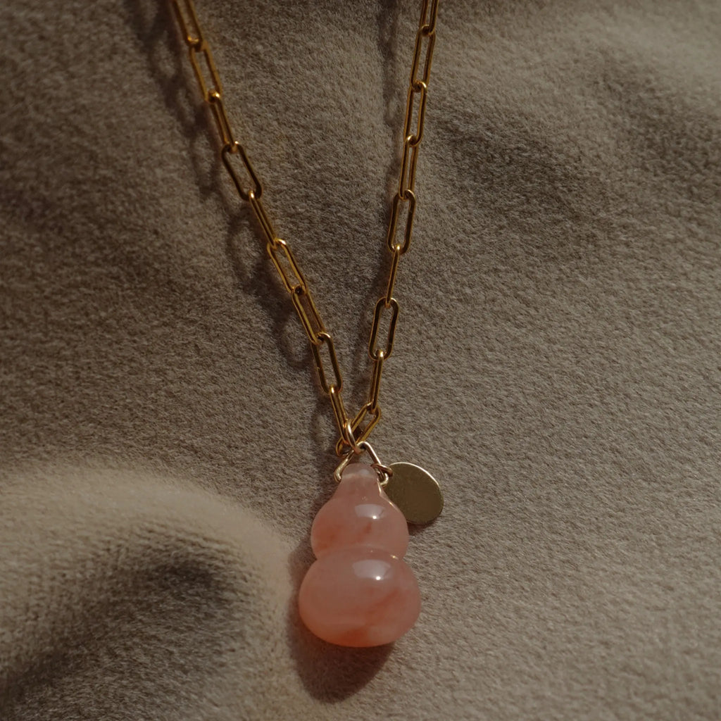 Collier à ajustement facile en quartz clair - Pureté intérieure et expression claire