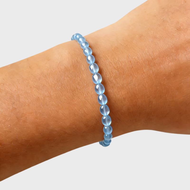 Sailor’s Courage Natural Aquamarine Bracelet