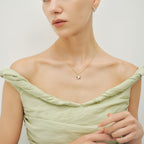 Polaris Mother-of-Pearl Necklace - Guarding Inner Intuition and Positive Intentions