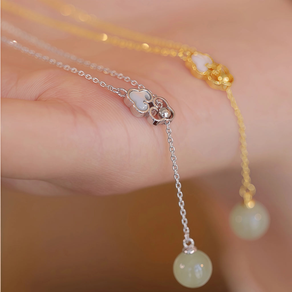Collier à ajustement facile en quartz clair - Pureté intérieure et expression claire