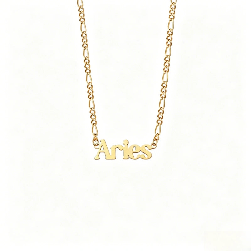 Customized Letter Necklace S925 Pure Silver Necklace English Name Necklace