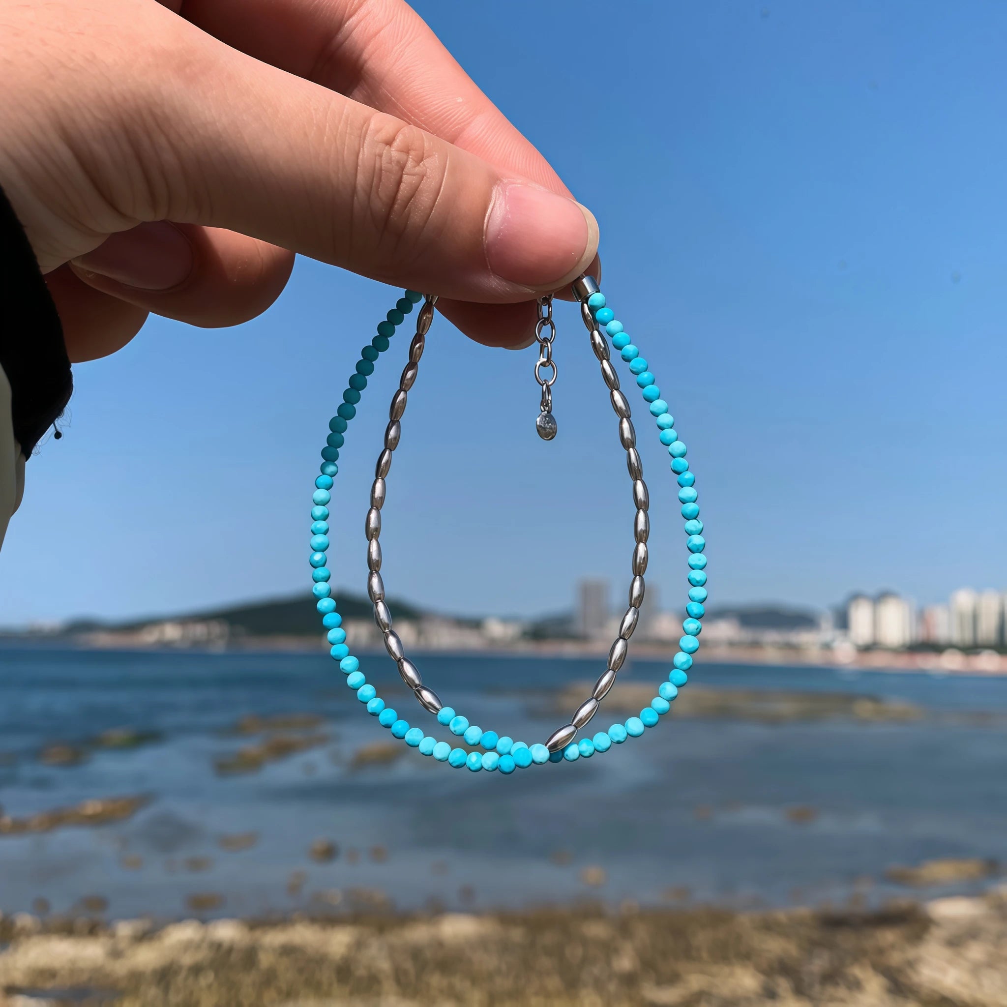 Vintage Double‑Layer Rice Bead Bracelet - Mindfulness&Empowerment