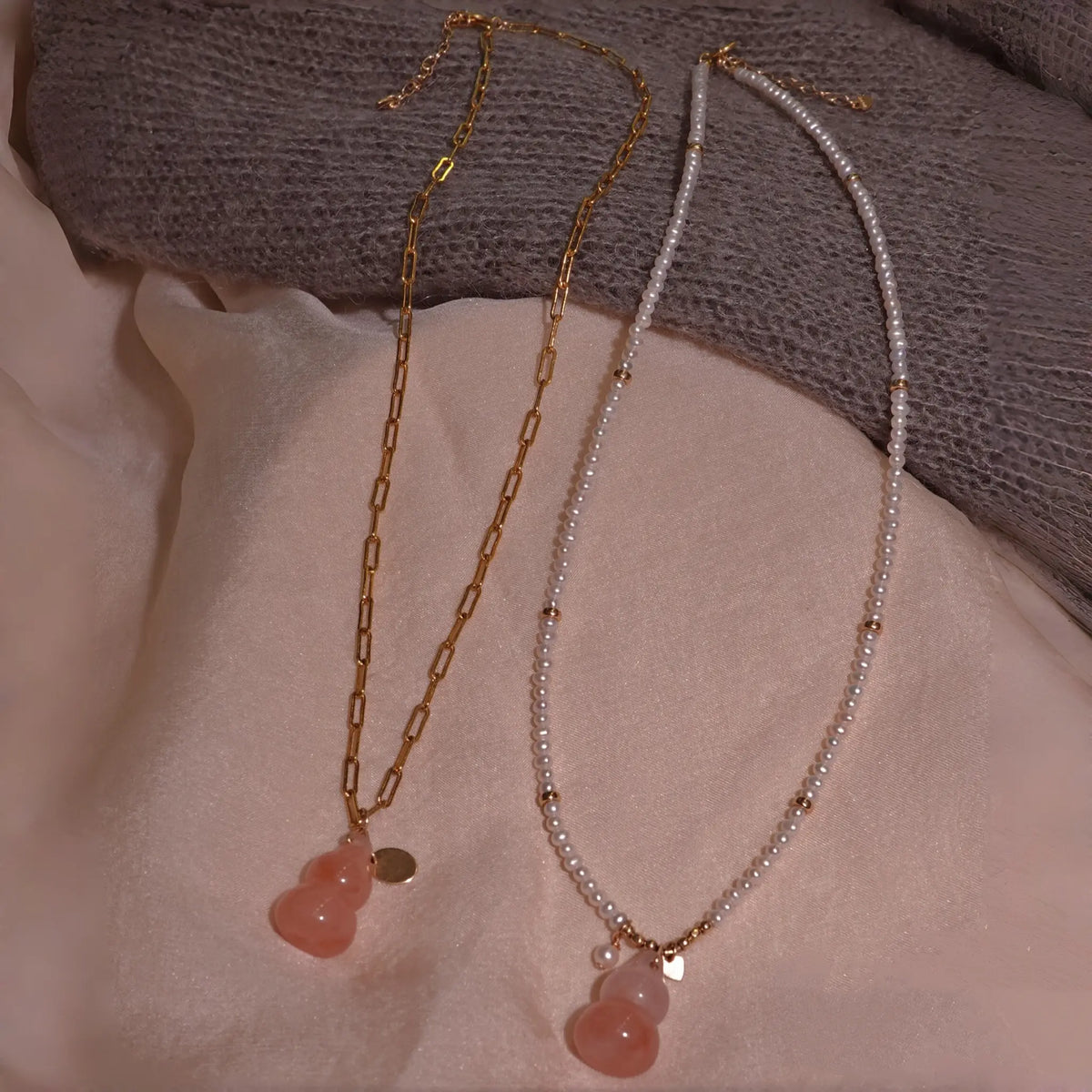 Collier à ajustement facile en quartz clair - Pureté intérieure et expression claire