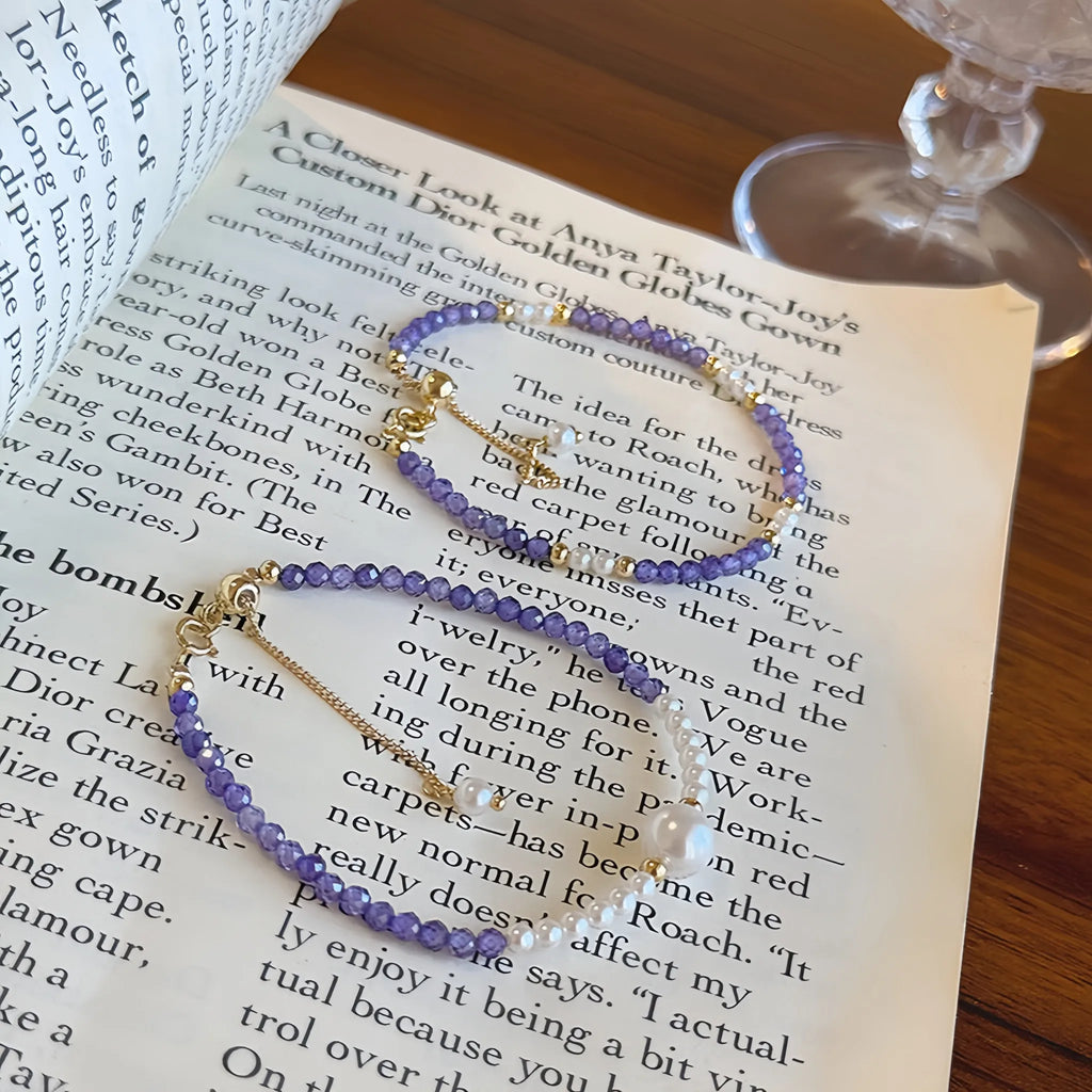 Collier en cristal naturel couronne vintage