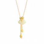 Collier à ajustement facile en quartz clair - Pureté intérieure et expression claire