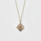 Collier Sakura en jade Hetian