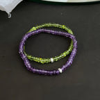 Dopamine‑Colored Crystal Stackable Bracelet - Boost Energy & Lift Mood