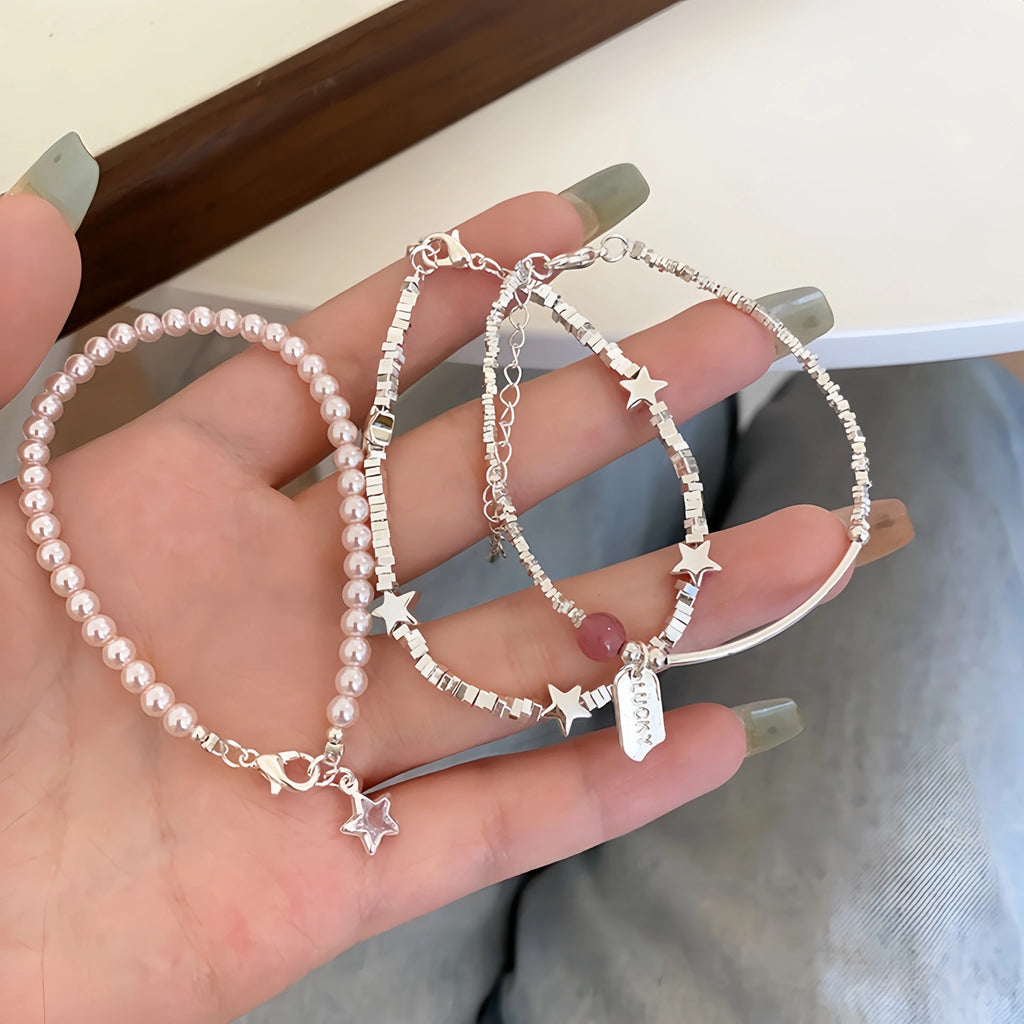 Collier en cristal naturel couronne vintage
