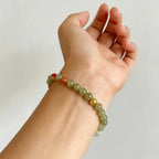 Natural Hetian Jade & Red Agate Bracelet - Wear Peace Close to Your Heart