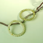 Deep/Light Hetian Jade Enamel Bracelet - Wear Balance, Live Gently