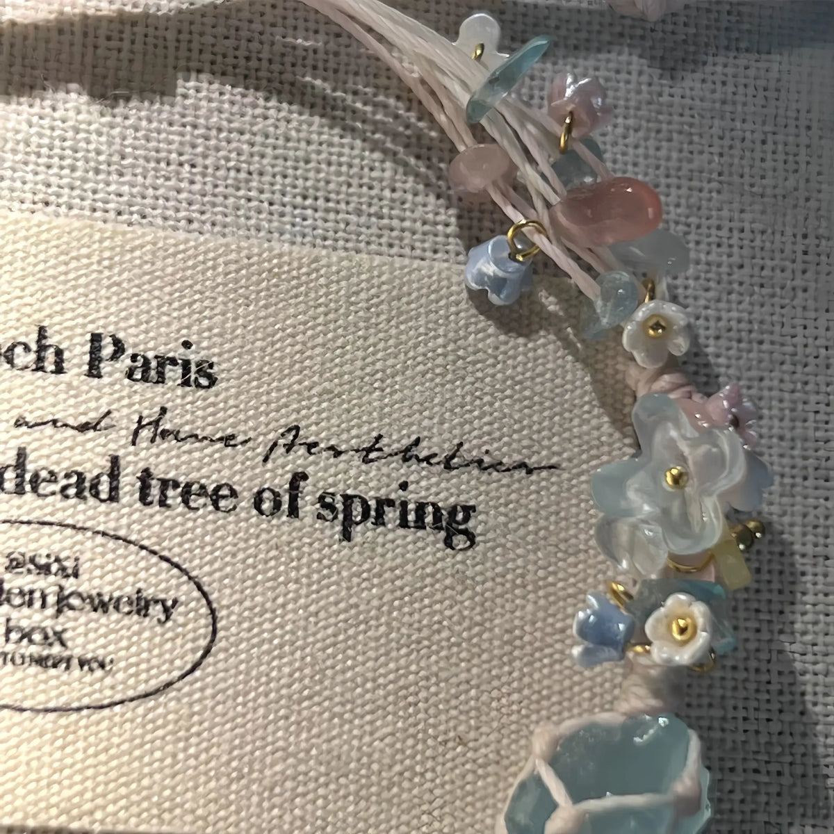 Natural Aquamarine Braided Bracelet - For Soothing Energy
