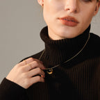 Collier Lune et Étoile Bouclier de la Vaillance