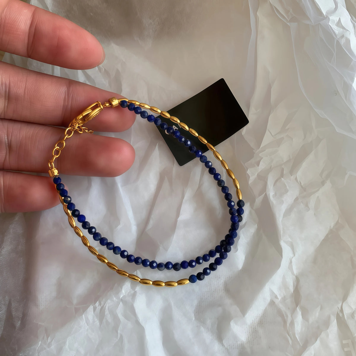 Vintage Double‑Layer Rice Bead Bracelet - Mindfulness&Empowerment