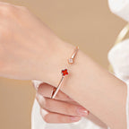 Bracelet papillon en jade Hetian
