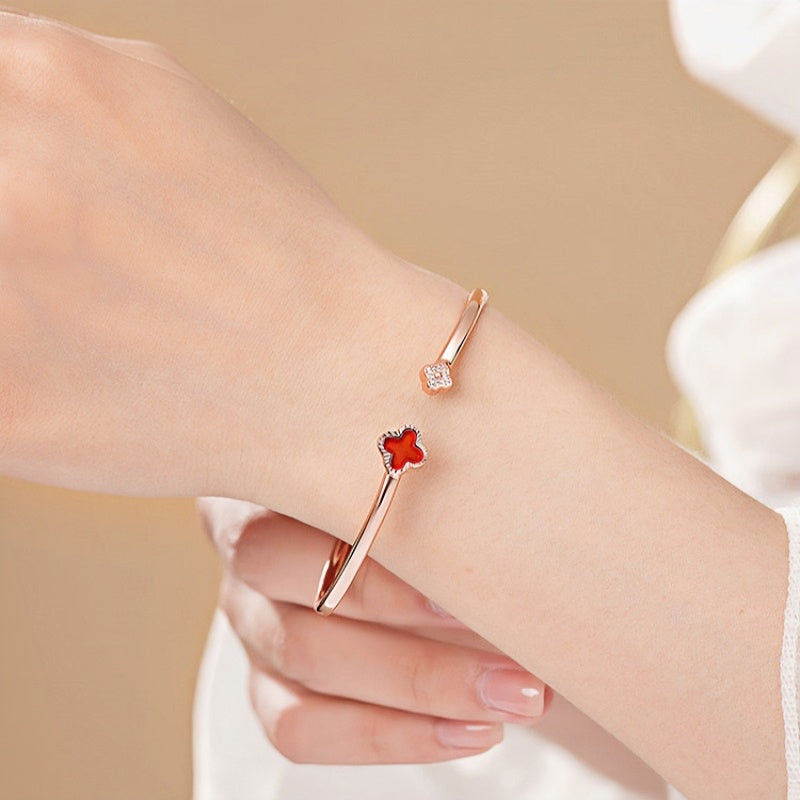 Bracelet papillon en jade Hetian