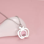 Collier en cristal naturel Abundance Compass