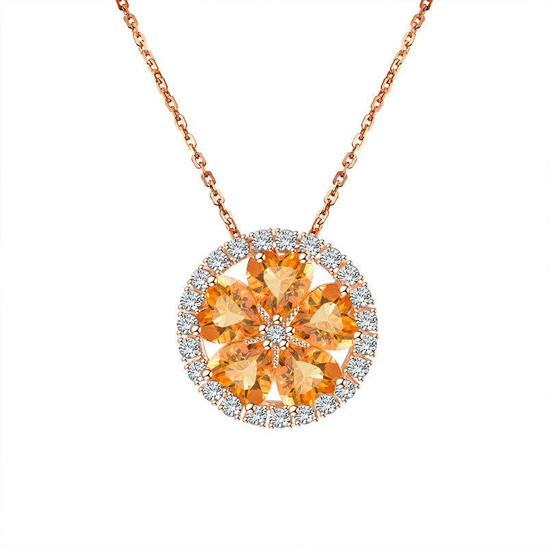 Collier en cristal naturel Bloom Toward Light