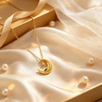 Collier Lune et Étoile Bouclier de la Vaillance