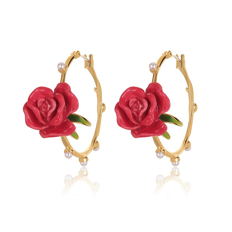 Boucles d'oreilles Elarose