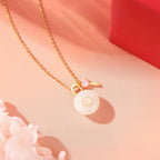 Collier à ajustement facile en quartz clair - Pureté intérieure et expression claire