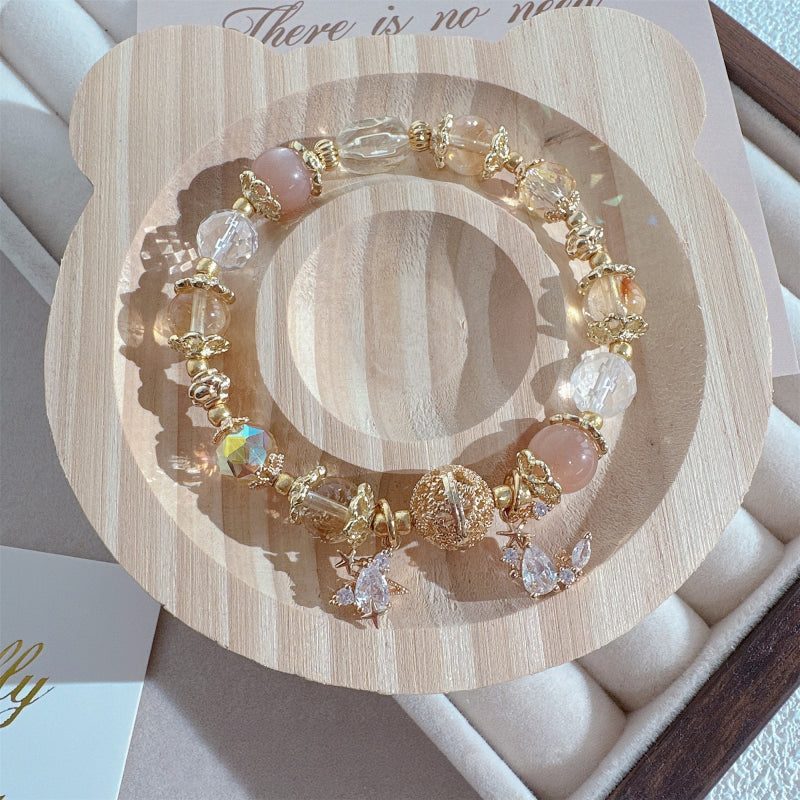 Bracelet Lune et Étoile Pacte d'Amour