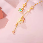 Collier à ajustement facile en quartz clair - Pureté intérieure et expression claire