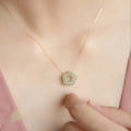 Collier à ajustement facile en quartz clair - Pureté intérieure et expression claire