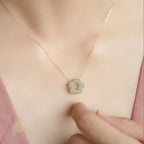 Collier à ajustement facile en quartz clair - Pureté intérieure et expression claire
