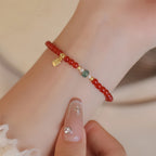 Collier en cristal naturel couronne vintage