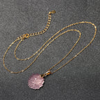 Rose Quartz Nine-Tailed Fox Necklace – Attract Love, Boost Charm, Open Heart