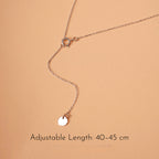 60th Birthday Necklace - Six Rings for Six Decades Sterling Silver Birthstone Gift