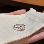 Bague Éclat de Quartz Rose