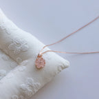 Collier en cristal naturel Serene Selflove