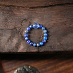 Aquamarine & Lapis Lazuli Ring - Clears Muddled Thoughts