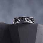 Bague en améthyste naturelle irrégulière – Calme l'esprit, approfondit l'intuition, attire la paix