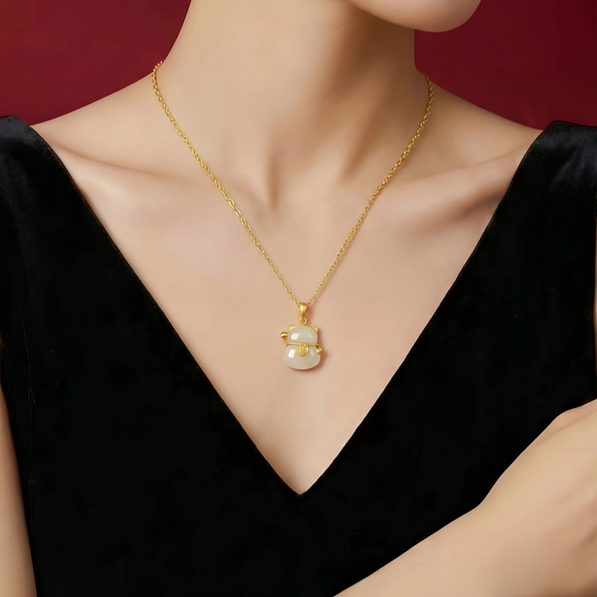 Collier à ajustement facile en quartz clair - Pureté intérieure et expression claire