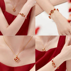 Collier en cristal de quartz clair Pendentif facetté irrégulier