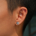 Boucles d'oreilles claires Lunastellum