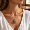 Collier Lotus Flamme