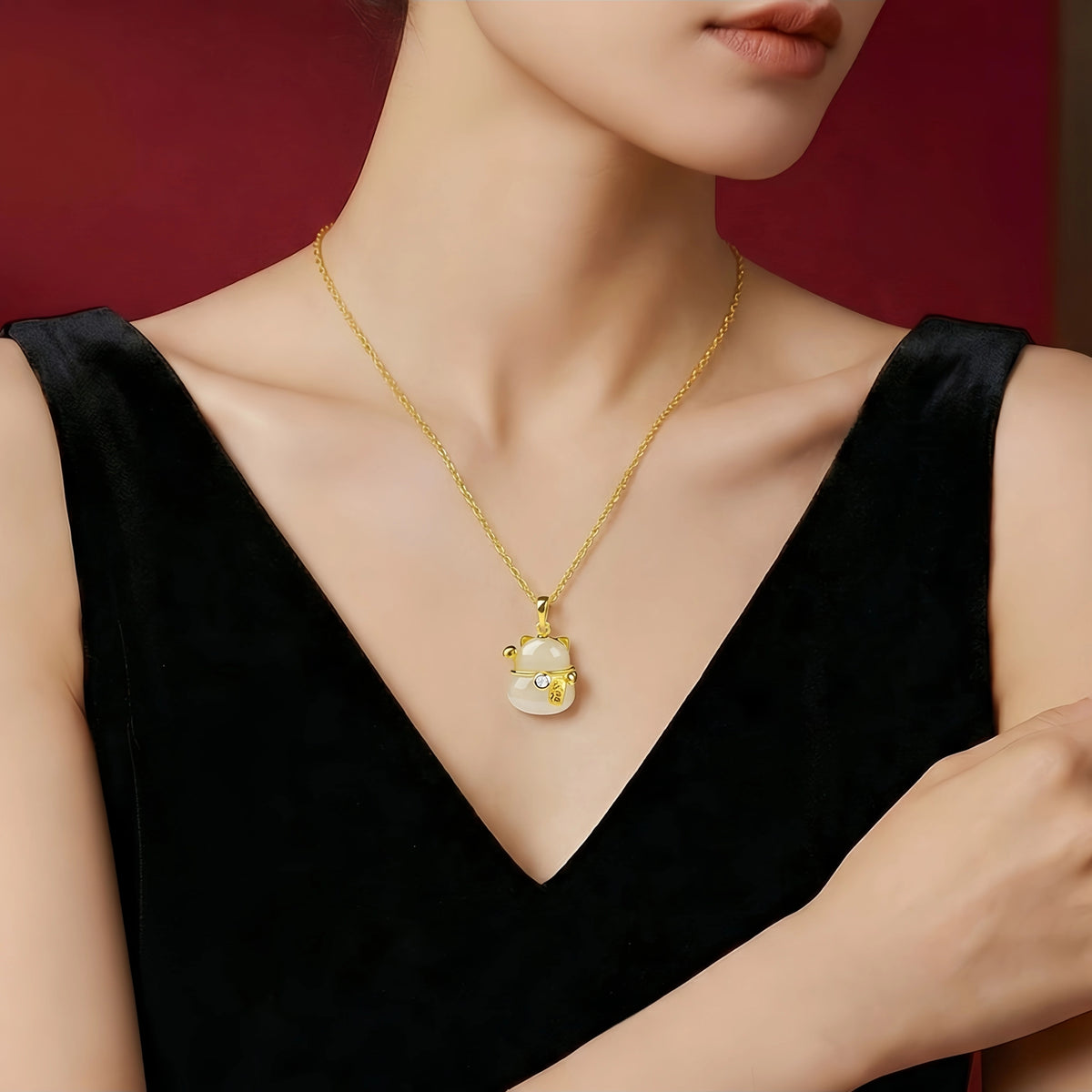 Collier à ajustement facile en quartz clair - Pureté intérieure et expression claire