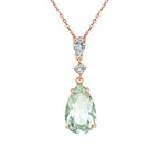 Collier Printanier Rosée de Cristal Naturel