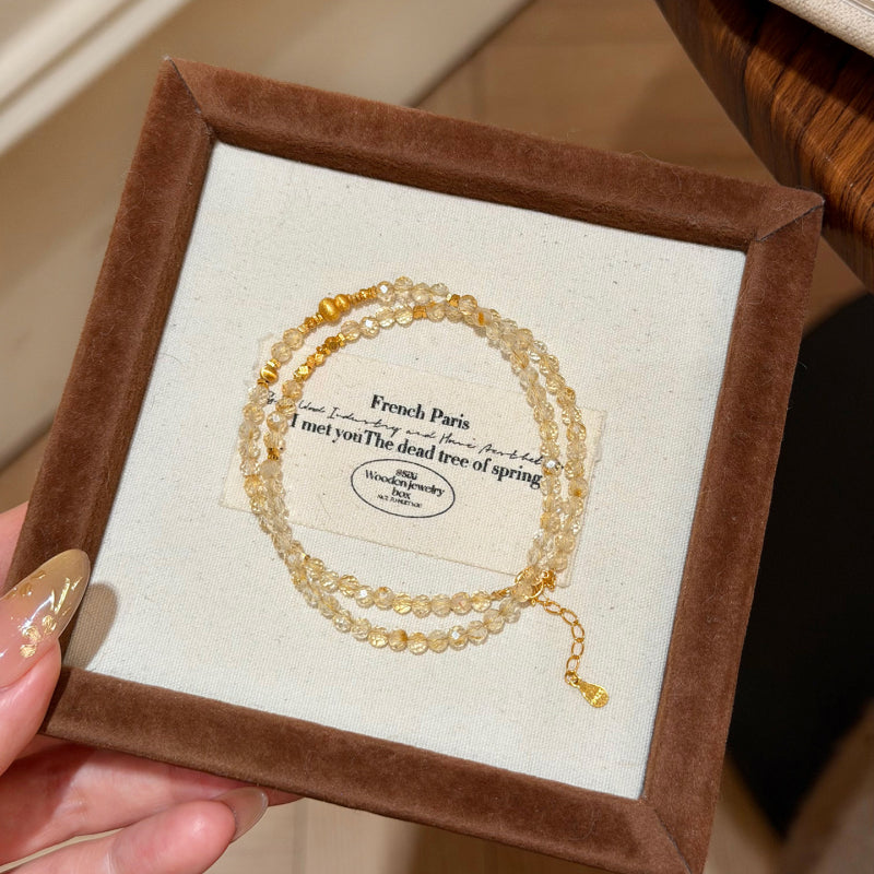 Natural Citrine Gourd Bracelet – Attract Wealth & Luck, Boost True Romance
