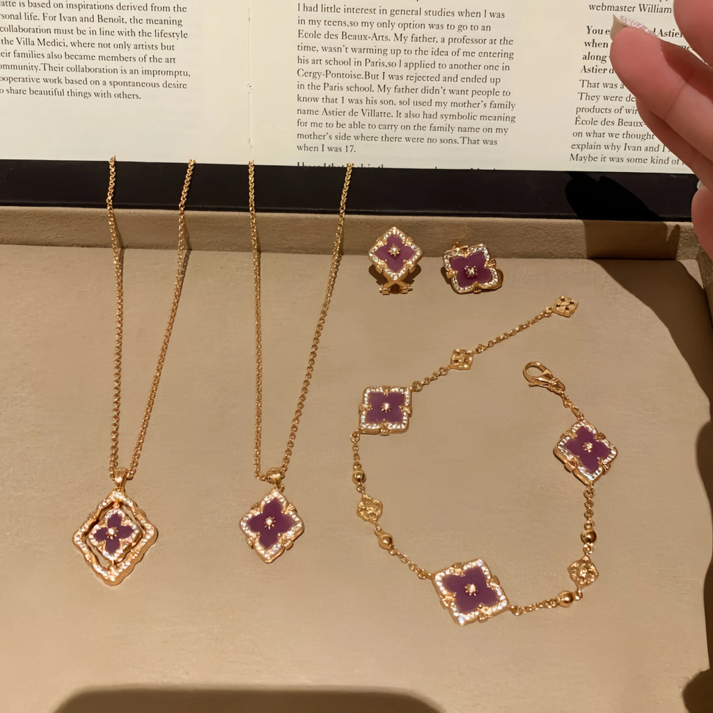 Collier Sakura en jade Hetian