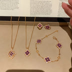 Collier Sakura en jade Hetian
