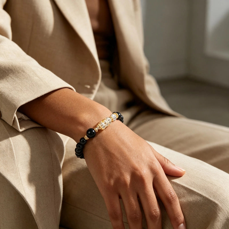 Natural Obsidian Bracelet — Protect Your Fortune
