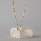 Collier en citrine pure – Attire la richesse, renforce la confiance, absorbe la lumière du soleil