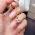 Collier Sakura en jade Hetian